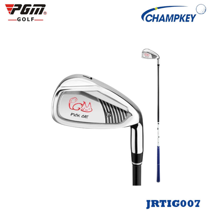 champkey-ไม้กอล์ฟสำหรับเด็ก-เหล็กปลีก-7-เหมาะสำหรับอายุ-9-12-ปี-jrtig007-iron-7-pick-cat-junior