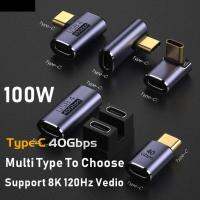 NYBHIA Thunder-bolt3 100วัตต์ค่ะ ชาร์จได้อย่างรวดเร็ว USB4 40Gbps USB C ถึง Type C อะแดปเตอร์ OTG ตัวแปลงสัญญาณ