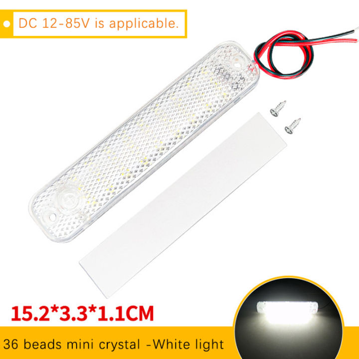 amazing-boxe-ไฟโดม-led-สำหรับรถยนต์-36led-ไฟภายในรถบรรทุก12v-85v-พร้อมสวิตช์ไฟเพดานอ่านหนังสือตอนกลางคืนสำหรับรถบ้านเคลื่อนที่ทางทะเล