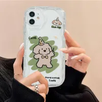 เคสสำหรับ Huawei Nova 11 7i 6se 5T 7se 10 9 8 7Pro Nova Y70 Y71 Y90 P30 P40 P60 Pro Mate 30 40 50 30 Pro การ์ตูนสุนัข3D คลื่นเคสโทรศัพท์ปิดขอบกล้องป้องกันเคส TPU นิ่ม