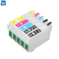 5PCS Refillable Ink Cartridges For Epson Stylus T1100 TX510FN Printer Ink With ARC Chip T0731HN/T0731HN/T1032/T1033/T1034