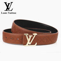 Original TOP.1LV เข็มขัดหรูหราของผู้ชาย,เข็มขัดหนังผู้ชายหัวเข็มขัดสูงดีไซน์เนอร์