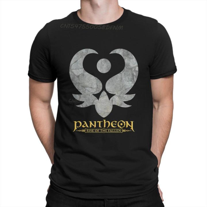 pantheon-animation-newest-t-shirt-for-men-druid-camisas-pure-cotton-t-shirts-custom-gift-kawaii-clothes-outdoorwear