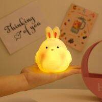 ไฟไฟ LED กลางคืนซิลิโคนรูปยูนิคอร์นน่ารักสำหรับเด็กชาร์จ USB รูปการ์ตูนสัตว์ตกแต่งห้องนอนโคมไฟกลางคืนสัมผัสสำหรับเป็นของขวัญไฟกลางคืน