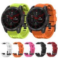 [ขายดี] สำหรับ Garmin EPIX สมาร์ทวอท์ชสร้อยข้อมือซิลิโคน22Mm กีฬา QuickFit สายสำหรับการ์มิน Fenix 7 6 5 Instinct 2เข้าใกล้ S62 MARQ Band