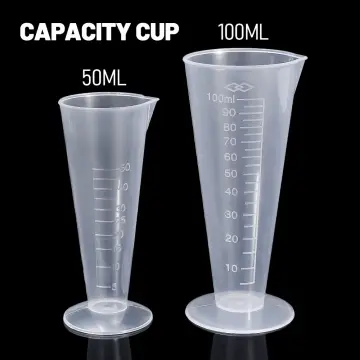 300ml/500ml/1000ml/3500ml/5000ml Plastic Liquid Measuring Cup Jug Pour  Spout Surface With Lid Measuring