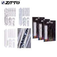 ZTTO MTB สติ๊กเกอร์ป้องกันรอยขีดข่วนจักรยานเสือหมอบ3D ฝาครอบป้องกันป้องกันโครงจักรยานอุปกรณ์ป้องกันกันน้ำสามารถลอกได้