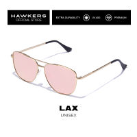 HAWKERS Rose Gold LAX Sunglasses For Men And Women. UV400 Protection. Official Product Designed In SpaIn A1805