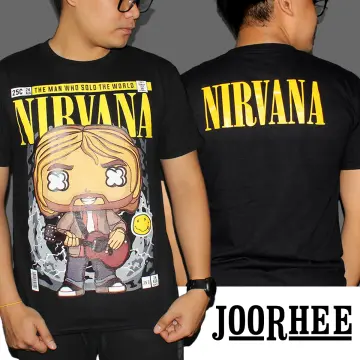 Shop Cobain Tshirts Kurt Nirvana With Great Discounts And Prices Online -  Aug 2023 | Lazada Philippines