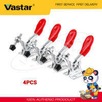 Vastar 4Pcs แนวนอนที่ยึดสลับ Quick-Release แคลมป์นกชุด GH-201A งานไม้ Fix เครื่องมือสำหรับช่างไม้อุปกรณ์ทำมือ