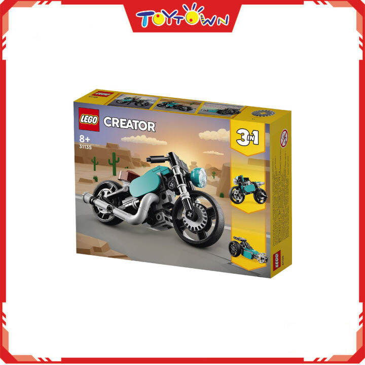 Lego® Creator 31135 Vintage Motorcycle 3-in-1 | Lazada PH