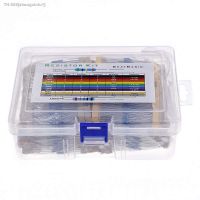 ♤◇ 2600pcs/lot 130 Values 1/4W 0.25W 1 Metal Film Resistors Assorted Pack Kit Set Lot Resistors Assortment Kits Fixed resistor