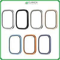 CLMXCA เคสสำหรับมือถือ ตัวป้องกันหน้าจอ กระจกเทมเปอร์ โลหะสำหรับตกแต่ง กรอบโลหะโลหะ ของใหม่ อุปกรณ์เสริมเสริม ฟิล์มกันรอย สำหรับ APPLE WATCH ultra 49mm สมาร์ทวอทช์