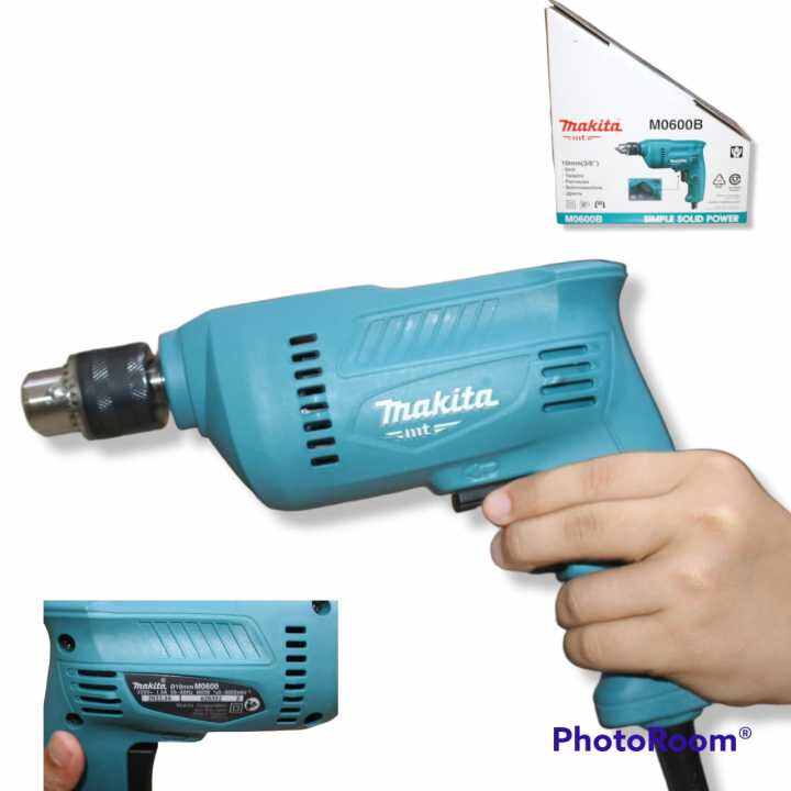 MAKITA M0600B Mesin Bor 10 Mm Besi Kayu - Electric Drill Machine M ...