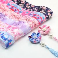 NEW 40MM cherry blossom Printing design Ribbon Wedding party supplies DIY manual bow hair sewing clothing accessory material Gift Wrapping  Bags