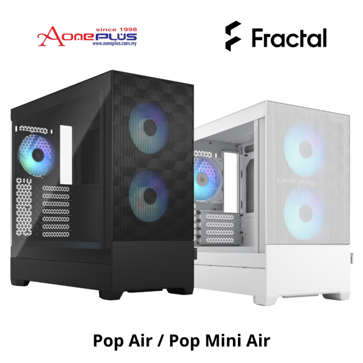 (AONE PLUS SS2) Fractal Design Pop Air / Pop Mini Air ATX Mid Tower ...