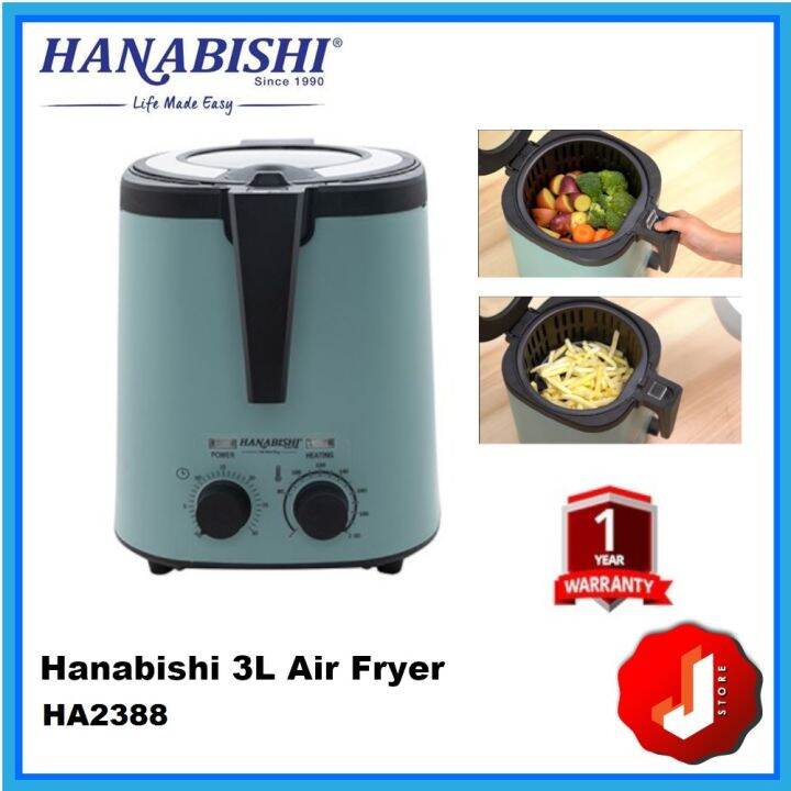 Hanabishi Ezy 3L Air Fryer HA2388 Lazada