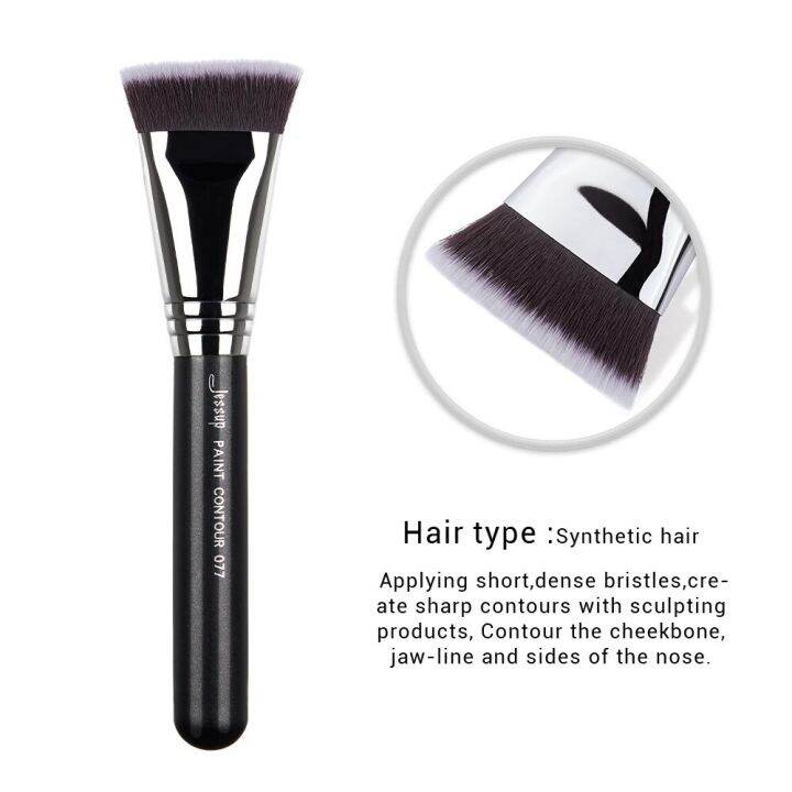 Jessup Face Brush Makeup Highlighter Contour Brush Powder Blush