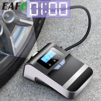 (Premium car)เครื่องอัดอากาศในรถยนต์แบบพกพาปั๊มเติมลมยางดิจิตอล12V พร้อม150Psi วัดความดันแบบดิจิตอลไฟกระพริบสว่างสดใส