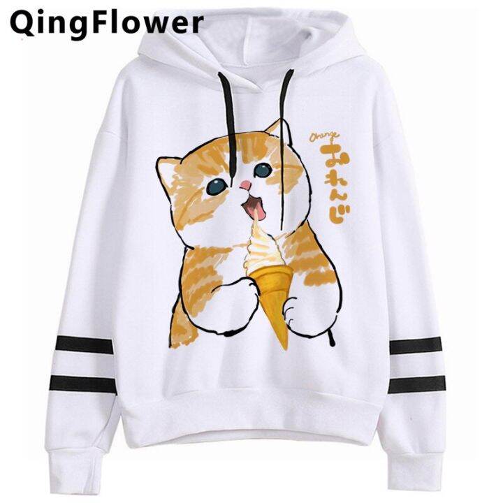 ฮาราจูกุ-kawaii-cat-การ์ตูนตลกสตรีทเสื้อมีฮู้ดผู้หญิงน่ารักอะนิเมะ-ullzang-grunge-สเวตเชิ้ตขนาดใหญ่เสื้อฮูดดี้กราฟิกผู้หญิง