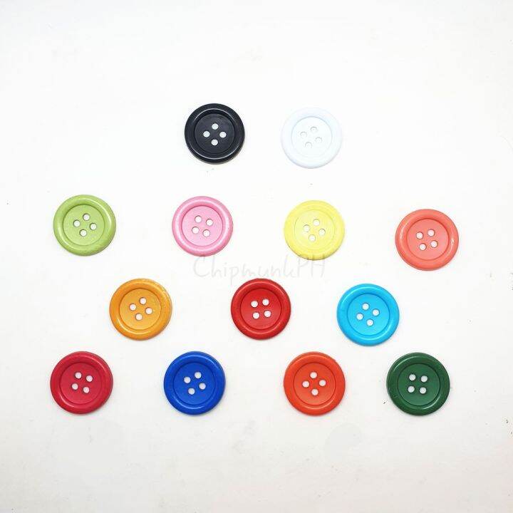 Big Plastic Buttons 45mm Butones 4 holes | Lazada PH