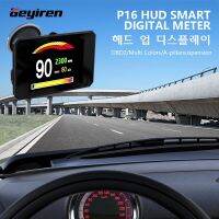 ✒ Geyiren P16 OBD2 Car HUD FUE ECT Head Up Display Various interface Display Diagnostic tools Water Temperature Fuel Consumption