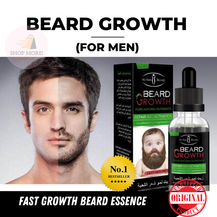 Original Beard Growth Men Chest C Essential Oil 30ml Liquid Beard And