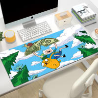 แผ่นรองเมาส์ Adventure Time Mausepad Xxl Gaming อุปกรณ์เสริมโต๊ะ Protector Mause Pc Gamer คีย์บอร์ด400X900มม. Mousepad Mice Pads