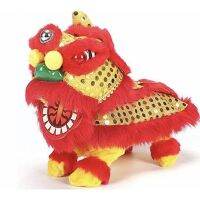 สิงโต้เต้นได้ มีเสียง มีไฟ ขยับได้ Fortune lion dance น่ารัก น่าหยิก ราคาสุดคุ้ม