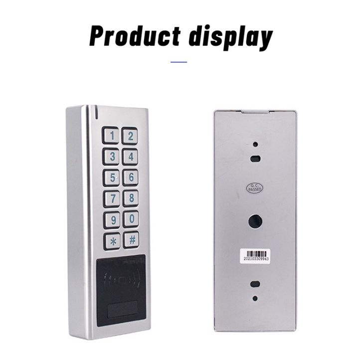 outdoor-smart-door-lock-kit-diy-password-swipe-card-access-control-all-in-one-machine-waterproof-access-control-system