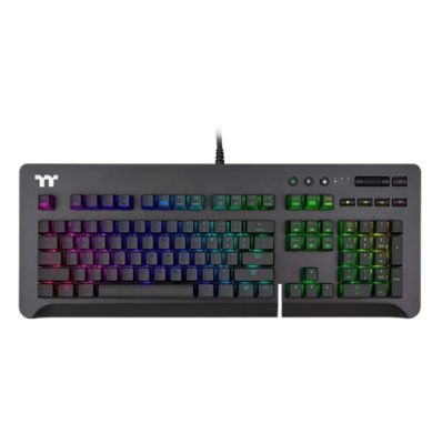 KEYBOARD (คีย์บอร์ด) TT PREMIUM LEVEL 20 GT RGB (CHERRY MX BLUE) (RGB LED) (EN/TH)