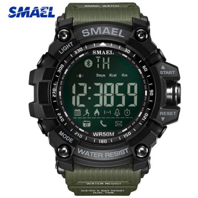 SMAEL Sport Watch Men Top Luxury Brand Military 50M Waterproof Wristwatch Clock Mens LED Digital Watches Relogio Masculino