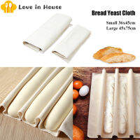 Bakers dough couche proofing ผ้าลินินสำหรับการอบขนมปังฝรั่งเศส baguettes loafs