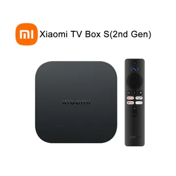World Premiere] Global Version Xiaomi Mi TV Box S 2nd Gen 4K Ultra-HD  Quad-core