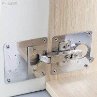 Cabinet Hinge Repair Tool Plate 90x90mm Close Hinges Kitchen Cupboard Door Panels Base Hinge Fixing Repair Board Fix Bracket