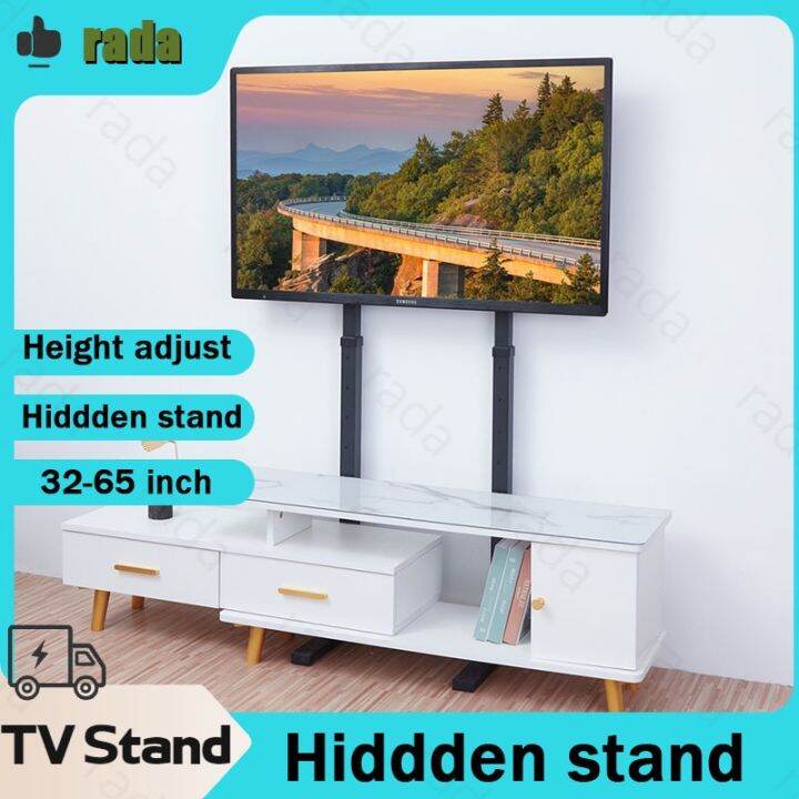 Universal 3265 Inch Floor Standing TV Stand Hidden Adjustable Height