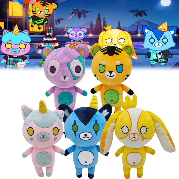 （A Well Sell ） 25cm Funneh PlushIts The Krew Merch TeddyCartoon ...