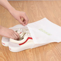 10pcs Non-woven Shoes Bag anti-yellow Small White Drying Shoe Cover Disposable Dustproof Travel Home Organizer