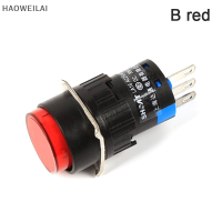 [HAOWEILAI] สวิทช์ปุ่มกด Momentary 16mm Momentary round SWITCH LA16Y-11