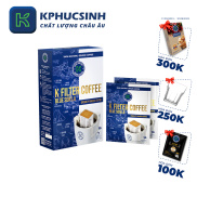 Cà Phê Phin Giấy K Coffee Filter Blue Sơn La 105G Túi