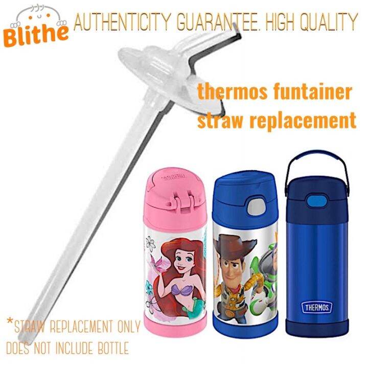thermos funtainer replacement straws 10oz 12oz straw sippy cup tumbler