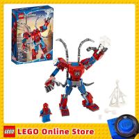 LEGO &amp; Marvel Spider-Man: Spider-Man Mech 76146 Jouet de construction pour enfants, Smile Hero, Playset avec Mech et Minifigure, 152 pièces