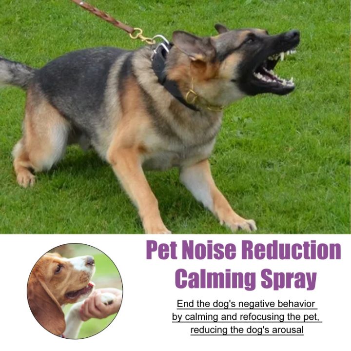 pet-calming-spray-สำหรับสุนัขแมวแก้ไขพฤติกรรมเชิงลบบรรเทาความเครียดในการเดินทางดอกไม้ไฟพายุฝนฟ้าคะนองสัตวแพทย์โซน