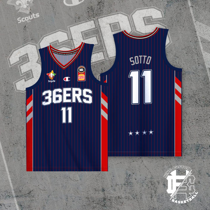 Kai sotto Adelaide 36ers NBL national basketball league jersey