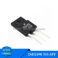 10Pcs 2SD2498 TO-3PF D2498 TO3PF ทรานซิสเตอร์พลังสูงใหม่