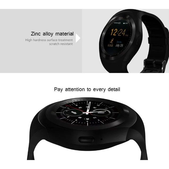 นาฬิกาโทรศัพท์-smart-watch-y1-รองรับภาษาไทย-อังกฤษ-ฯลฯ-แถมฟรีฟิมล์กันรอย