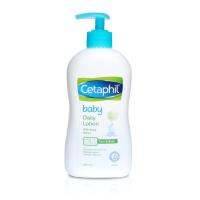 NEW !!! จัดโปรโมชั่น สินค้าใหม่ ส่งฟรี Cetaphil Baby Daily Lotion เซตาฟิล เบบี้ เดย์ลี่ โลชั่น 400 มล. บำรุงผิว เพื่อความชุ่มชื้นแก่ผิวของลูกน้อย Cash on delivery [ FREE Delivery ]