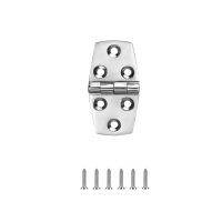 ✾┇ Marine Grade Stainless Steel Boat Strap Hinges 3 Inch X 1.5 inches(76 X 38MM) With SS Screws