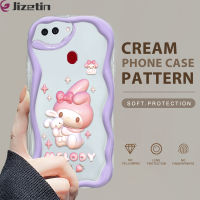 (มาใหม่ล่าสุด) Jizetin เคสใส่โทรศัพท์สำหรับ OPPO F11 F23 5กรัม F9 R15 R15 R17โปรน่ารักลาย Meldy Cinnamorkity เคสเนื้อครีมขอบลอนเคสโทรศัพท์เคสซิลิโคนแบบนิ่ม