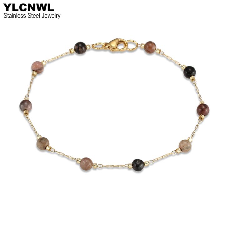 natural-stone-bead-bracelets-for-women-stainless-steel-chain-anklet-bracelet-18k-gold-plated-bangle-ladies-jewelry-6-10-inch